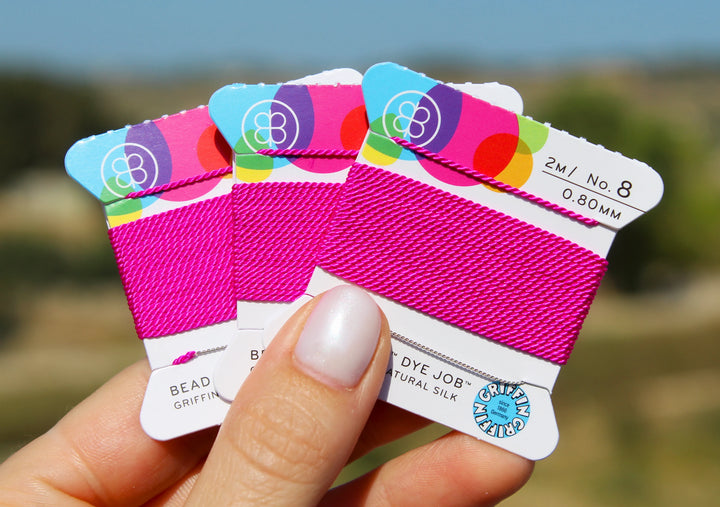 Silk Neon Pink Colors