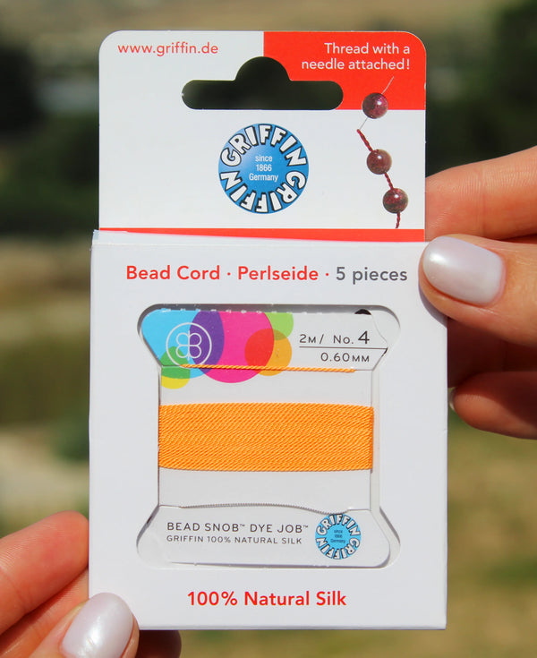 Silk Neon Orange Colors