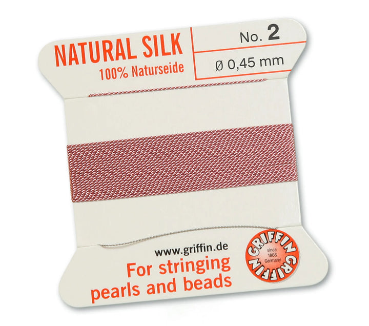 carded-bead-cord-10pieces-size-045mm-Natural Silk-Dark Pink-10302