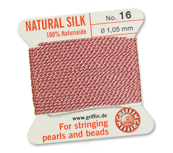carded-bead-cord-10pieces-size-105mm-Natural Silk-Dark Pink-10316