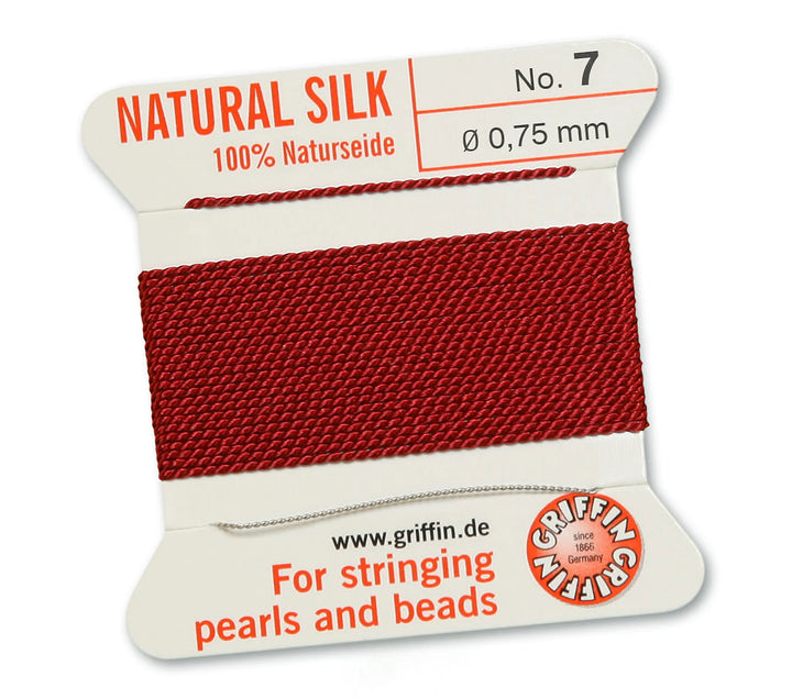 carded-bead-cord-10pieces-size-075mm-Natural Silk-Garnet-10607