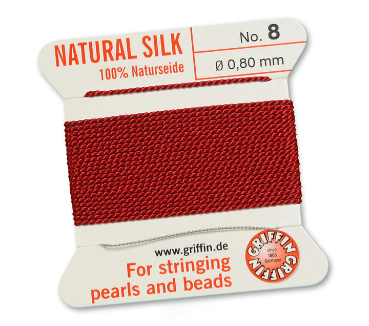 carded-bead-cord-10pieces-size-080mm-Natural Silk-Garnet-10608