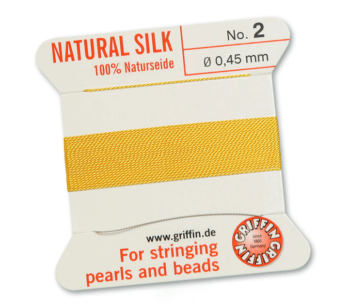 carded-bead-cord-10pieces-size-045mm-Natural Silk-Yellow-10702