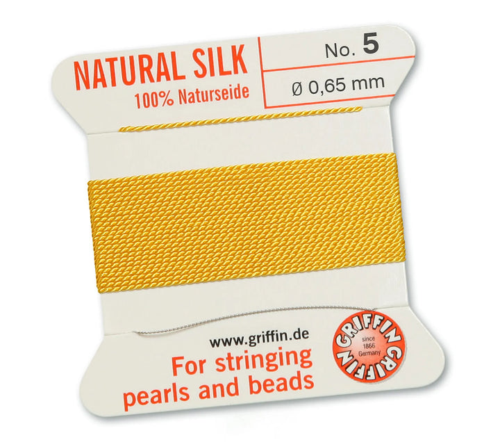 carded-bead-cord-10pieces-size-065mm-Natural Silk-Yellow-10705