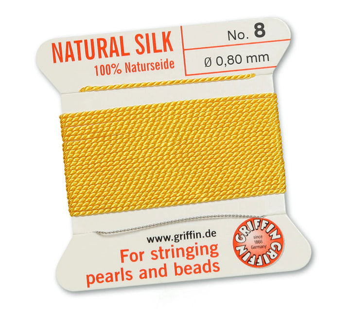 carded-bead-cord-10pieces-size-080mm-Natural Silk-Yellow-10708