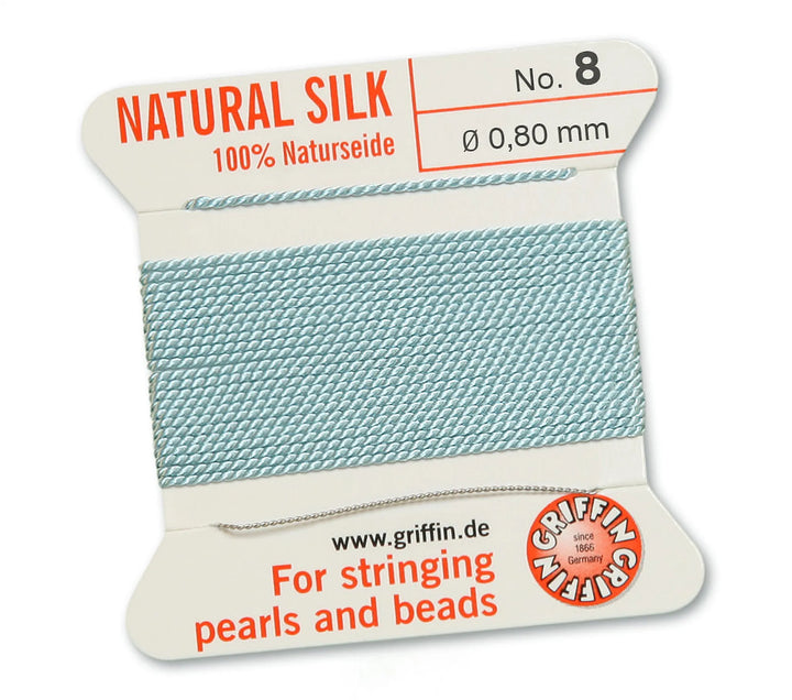 carded-bead-cord-10pieces-size-080mm-Natural Silk-Turquoise-11308