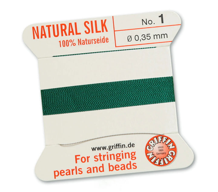 carded-bead-cord-10pieces-size-035mm-Natural Silk-Green-11501