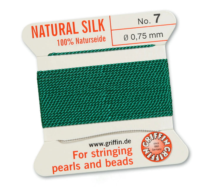 carded-bead-cord-10pieces-size-075mm-Natural Silk-Green-11507