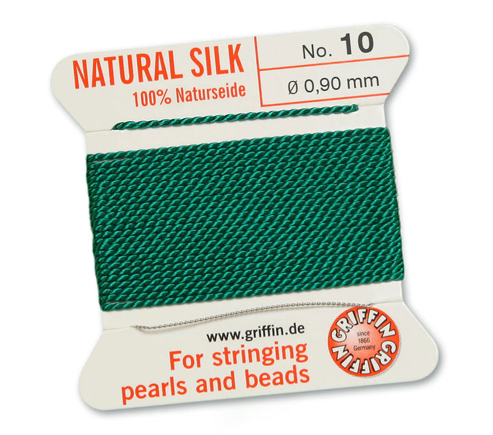 carded-bead-cord-10pieces-size-090mm-Natural Silk-Green-11510