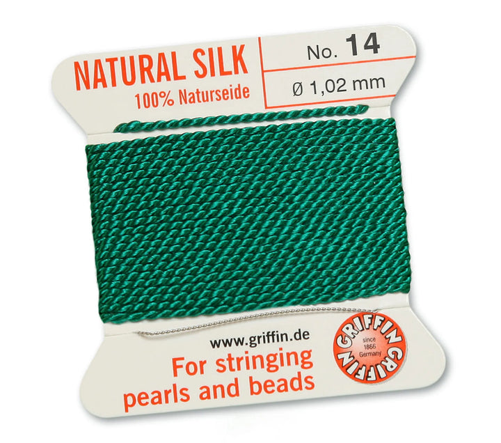 carded-bead-cord-10pieces-size-102mm-Natural Silk-Green-11514