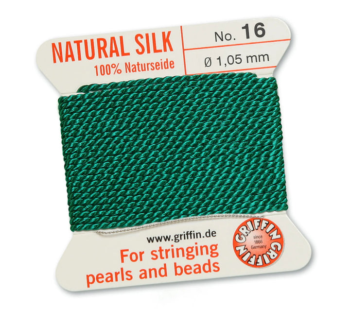 carded-bead-cord-10pieces-size-105mm-Natural Silk-Green-11516