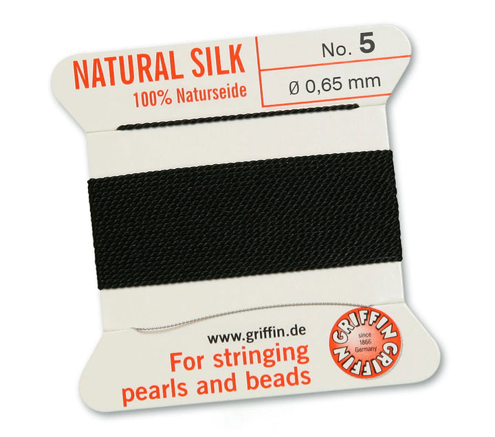carded-bead-cord-10pieces-size-065mm-Natural Silk-Black-12005