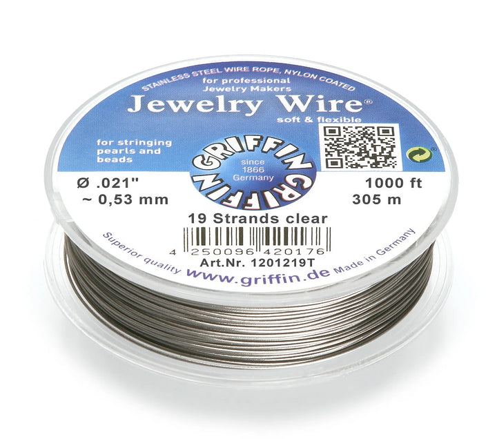 jewelry-wire-19-strands-clear-Approx. diameter 0.53 mm-305m-1201219T