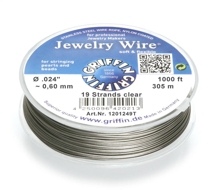 jewelry-wire-19-strands-clear-Approx. diameter 0.60 mm-305m-1201249T