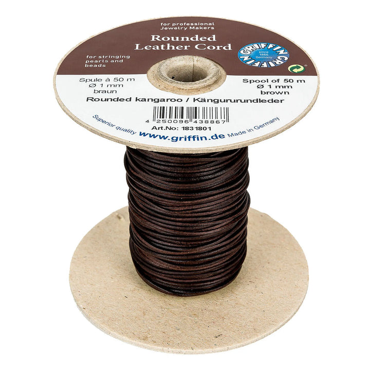 leather-cords-on-spools-1 mm-Brown-1831801