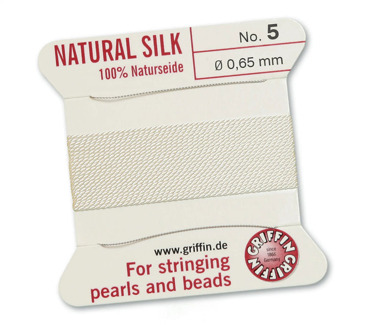 carded-bead-cord-10pieces-size-065mm-Natural Silk-White(2 needle)-40105