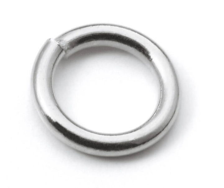soldered-jump-rings-925 Sterling Silver-Diameter 7.0 mm Wire 1.2 mm-60010407C