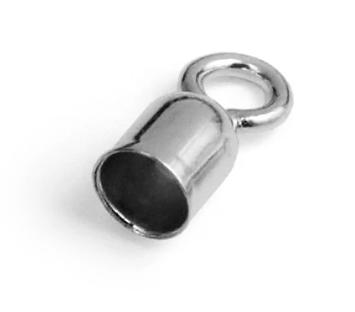 tube-ends-with-closed-eye-925 Sterling Silver-diameter  5.0mm depth=0.5-60011405X