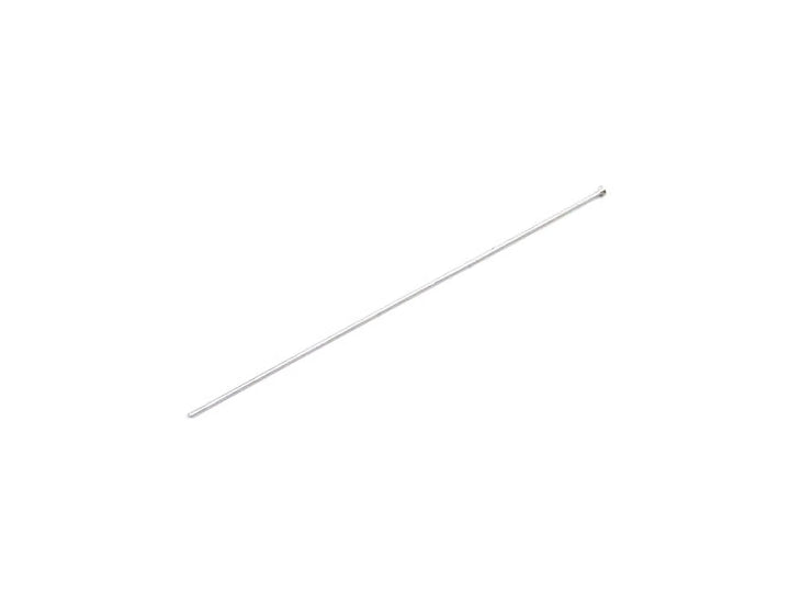 headpins-with-pad-925 sterling silver-Diameter=0.5mm  Length=5cm-60013505L