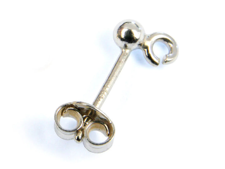 ear-studs-ball-925 Sterling Silver-Ball diameter 6.0mm-60013806L