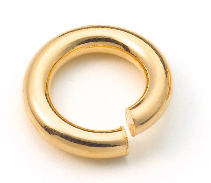 open-jump-rings-24K Gold Plated-Diameter 3.0 mm Wire 0.7 mm-60021103C