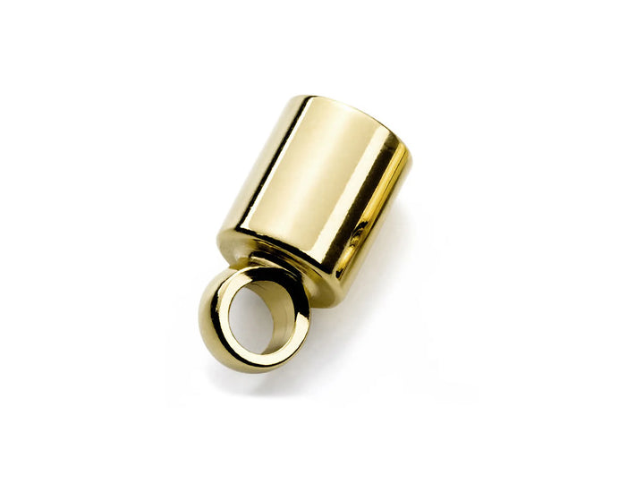 designer-tube-ends-24K Gold Plated-diameter Ins. 8.0mm-60021408X