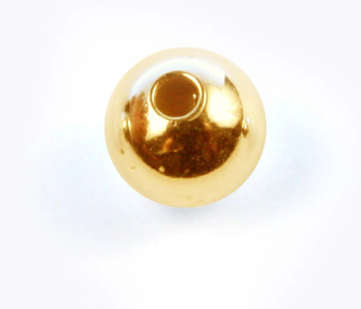 round-beads-24K Gold Plated-5.0mm diameter-60021605X