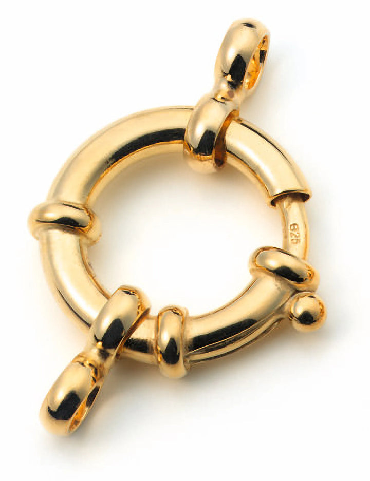 spring-rings-large-with-double-eye-24K Gold Plated-diameter 16.0 mm-60022316V