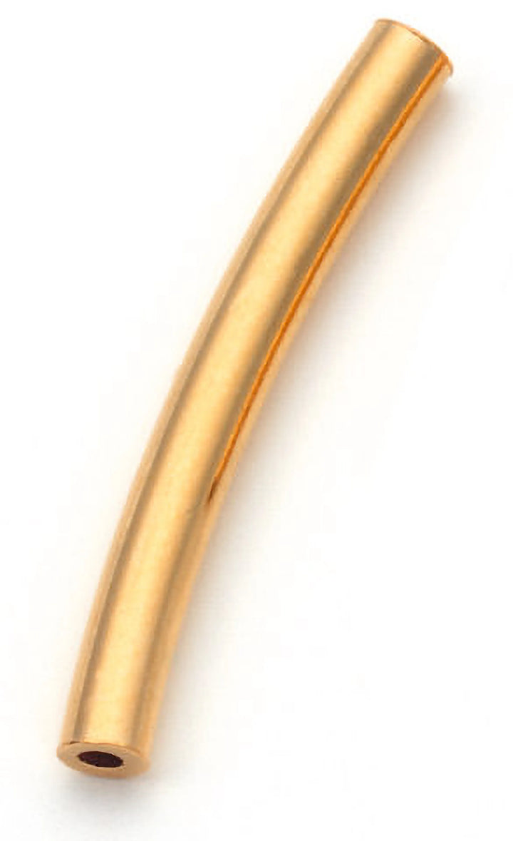 tubes-24K Gold Plated-20mm (diameter Out 2.0mm  Ins. 1.0mm)-60023120X