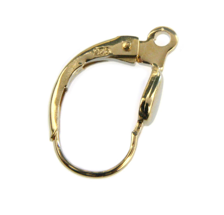 hinged-earwires-24K Gold Plated-Length 15.0mm-600237152