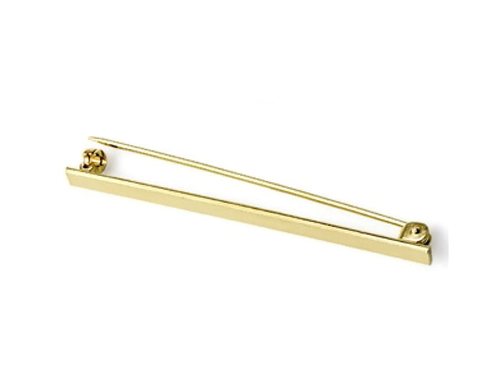 pin-backs-24K Gold Plated-50mm-60024150