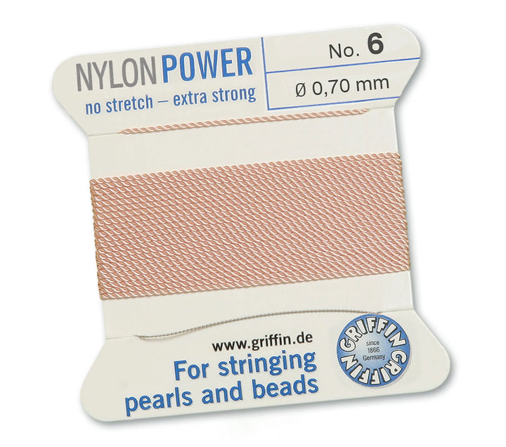 carded-bead-cord-10pieces-size-070mm-Nylon Power-Light Pink-70206
