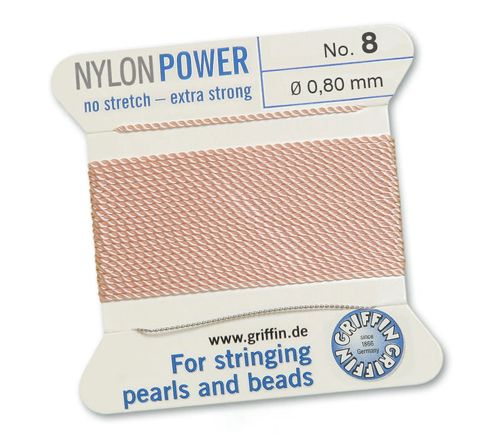 carded-bead-cord-10pieces-size-080mm-Nylon Power-Light Pink-70208