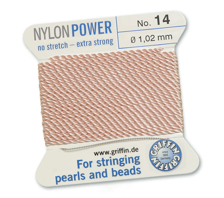 carded-bead-cord-10pieces-size-102mm-Nylon Power-Light Pink-70214