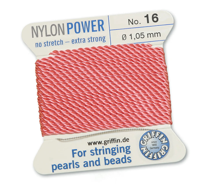 carded-bead-cord-10pieces-size-105mm-Nylon Power-Dark Pink-70316