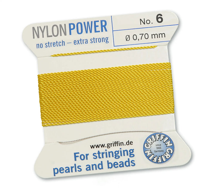 carded-bead-cord-10pieces-size-070mm-Nylon Power-Yellow-70706
