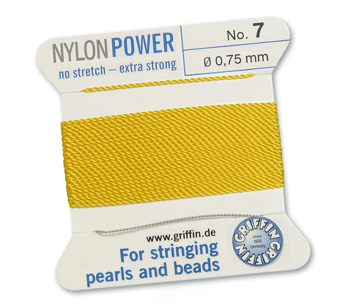 carded-bead-cord-10pieces-size-075mm-Nylon Power-Yellow-70707