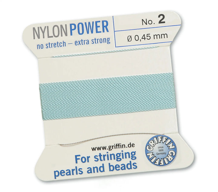 carded-bead-cord-10pieces-size-045mm-Nylon Power-Turquoise-71302