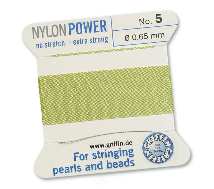 carded-bead-cord-10pieces-size-065mm-Nylon Power-Jade Green-71405