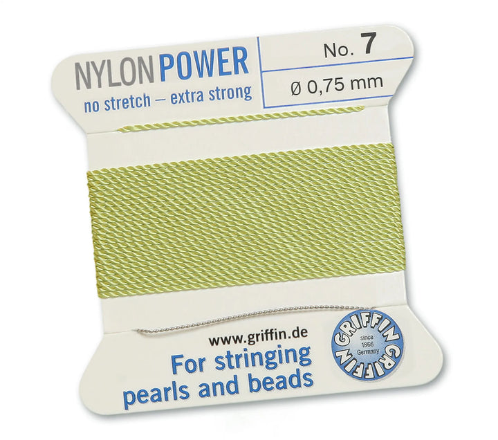 carded-bead-cord-10pieces-size-075mm-Nylon Power-Jade Green-71407