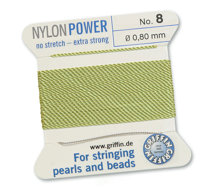 carded-bead-cord-10pieces-size-080mm-Nylon Power-Jade Green-71408