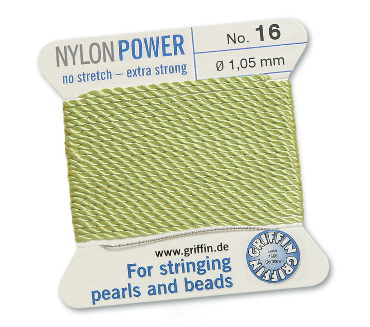 carded-bead-cord-10pieces-size-105mm-Nylon Power-Jade Green-71416