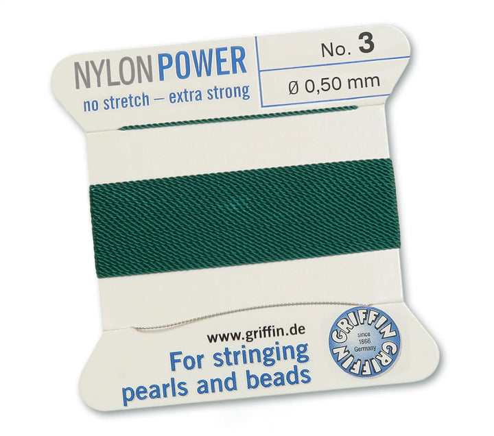 carded-bead-cord-10pieces-size-050mm-Nylon Power-Green-71503