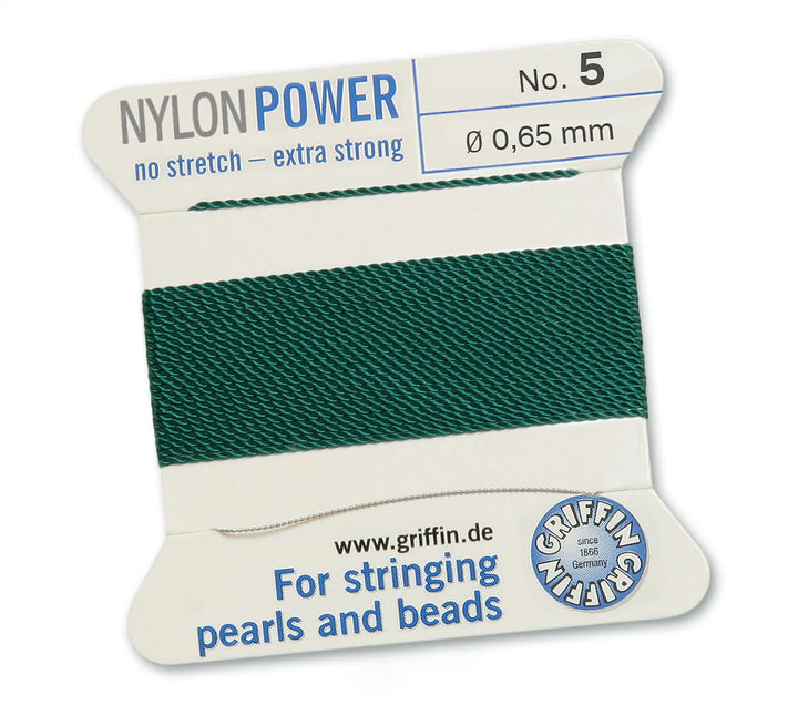 carded-bead-cord-10pieces-size-065mm-Nylon Power-Green-71505