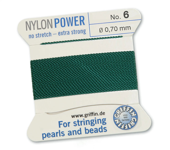 carded-bead-cord-10pieces-size-070mm-Nylon Power-Green-71506