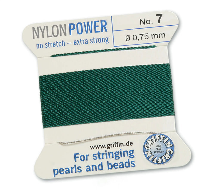 carded-bead-cord-10pieces-size-075mm-Nylon Power-Green-71507