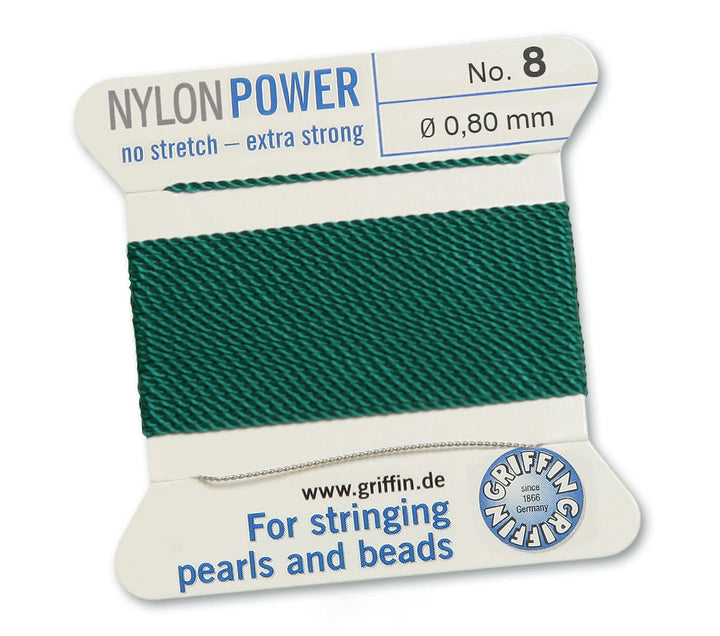 carded-bead-cord-10pieces-size-080mm-Nylon Power-Green-71508