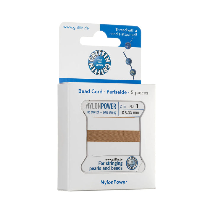 carded-bead-cord-5pieces-size-035mm-Nylon Power-Beige-71701V