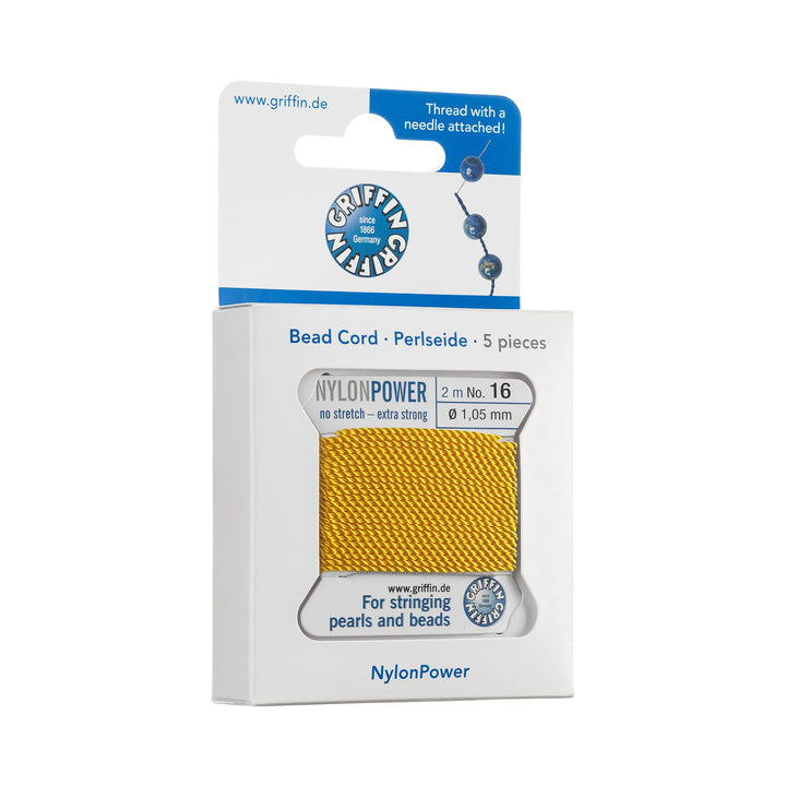 carded-bead-cord-5pieces-size-105mm-Nylon Power-Yellow-70716V
