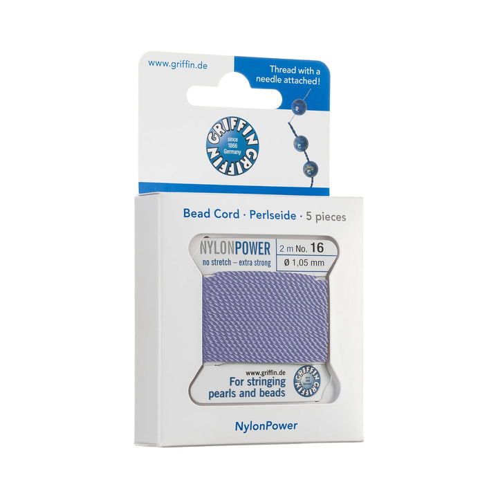 carded-bead-cord-5pieces-size-105mm-Nylon Power-Lilac-71116V